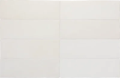 Equipe Magma White matt csempe 6,5x20 cm