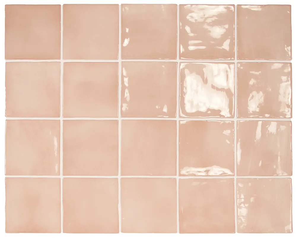 Equipe Manacor Blush Pink fényes csempe 10x10 cm