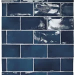 Equipe Manacor Ocean Blue fényes csempe 7,5x15 cm