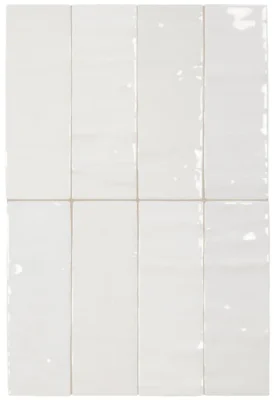 Equipe Marea Chalk fényes csempe 5x15 cm