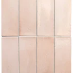 Equipe Miyako Crystal Pink fényes csempe 5x15 cm