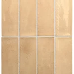 Equipe Miyako Golden Ochre fényes csempe 5x15 cm