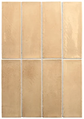 Equipe Miyako Golden Ochre fényes csempe 5x15 cm
