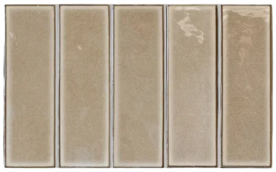 Equipe Nara Almond fényes csempe 5x15 cm