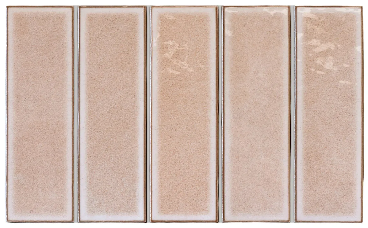 Equipe Nara Peach fényes csempe 5x15 cm
