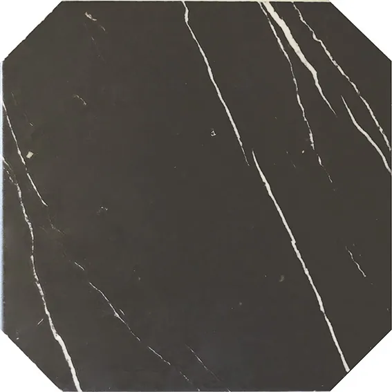 Equipe Octagon Mármol Negro matt járólap 20x20 cm