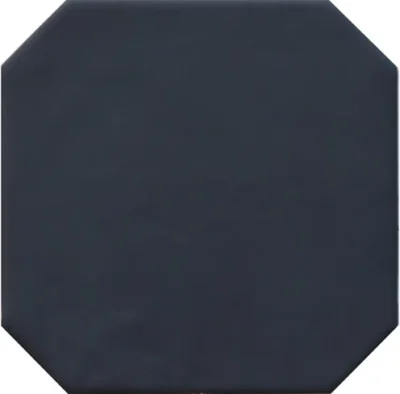 Equipe Octagon Negro matt járólap 20x20 cm