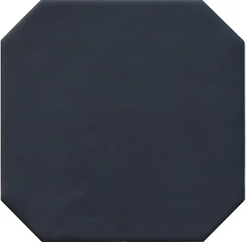 Equipe Octagon Negro matt járólap 20x20 cm
