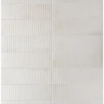 Equipe Raku Line White matt dekorcsempe 6x18,6 cm