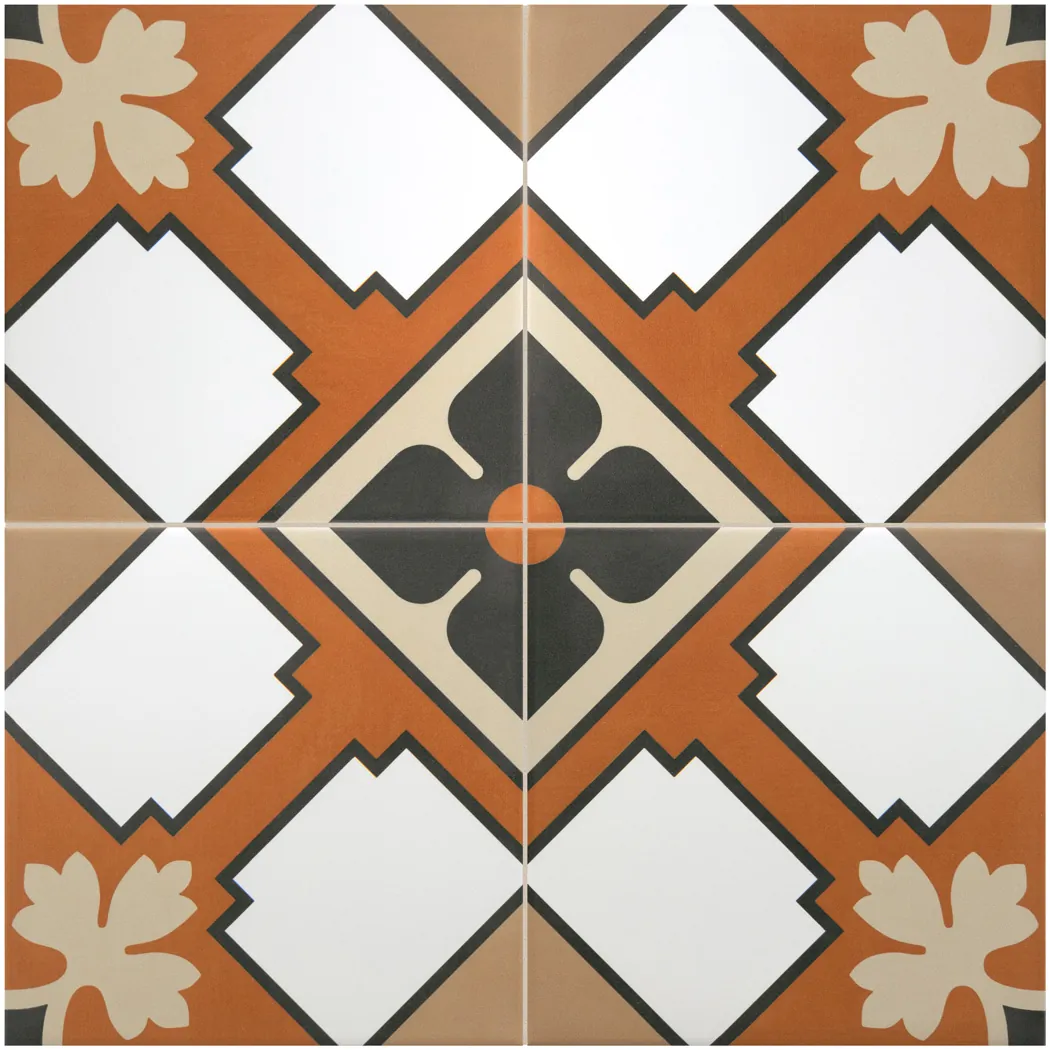 Equipe Rivoli Turin matt dekorcsempe 20x20 cm