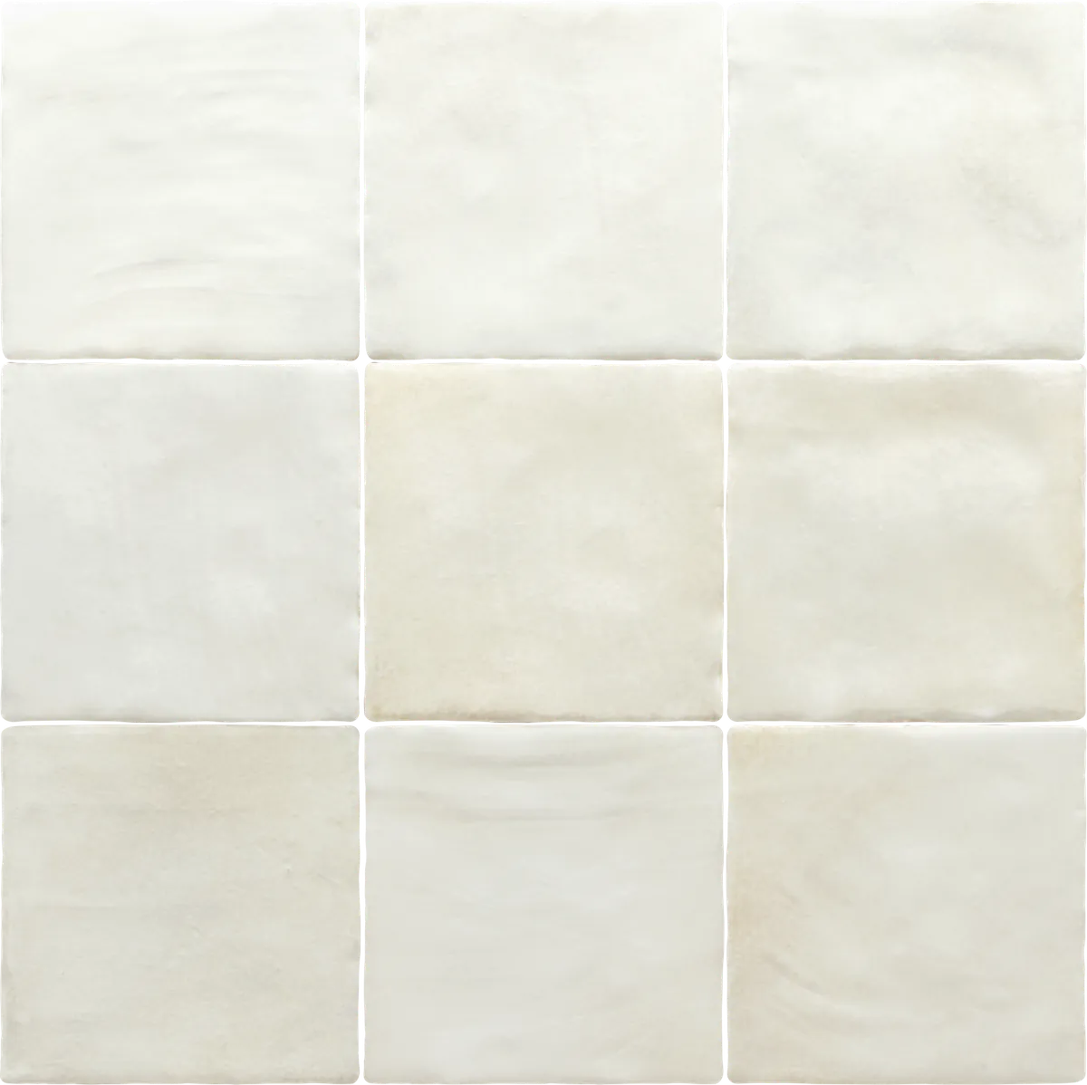 Equipe Sabbia Silica White matt csempe 10x10 cm