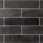 Equipe Tribeca Basalt fényes csempe 6x24,6 cm