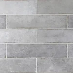 Equipe Tribeca Grey Whisper fényes csempe 6x24,6 cm