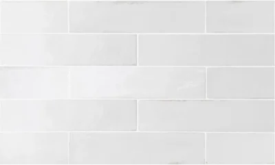 Equipe Tribeca Gypsum White fényes csempe 6x24,6 cm