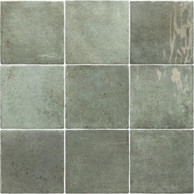 Equipe Verticale Oakmoss fényes csempe 10x10 cm