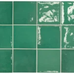 Equipe Village Esmerald Green fényes csempe 13,2x13,2 cm