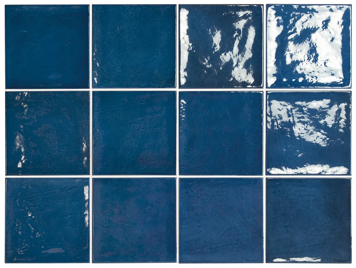 Equipe Village Royal Blue fényes csempe 13,2x13,2 cm