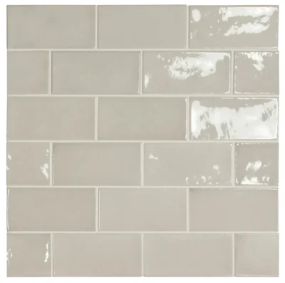 Equipe Village Silver Mist fényes csempe 6,5x13,2 cm