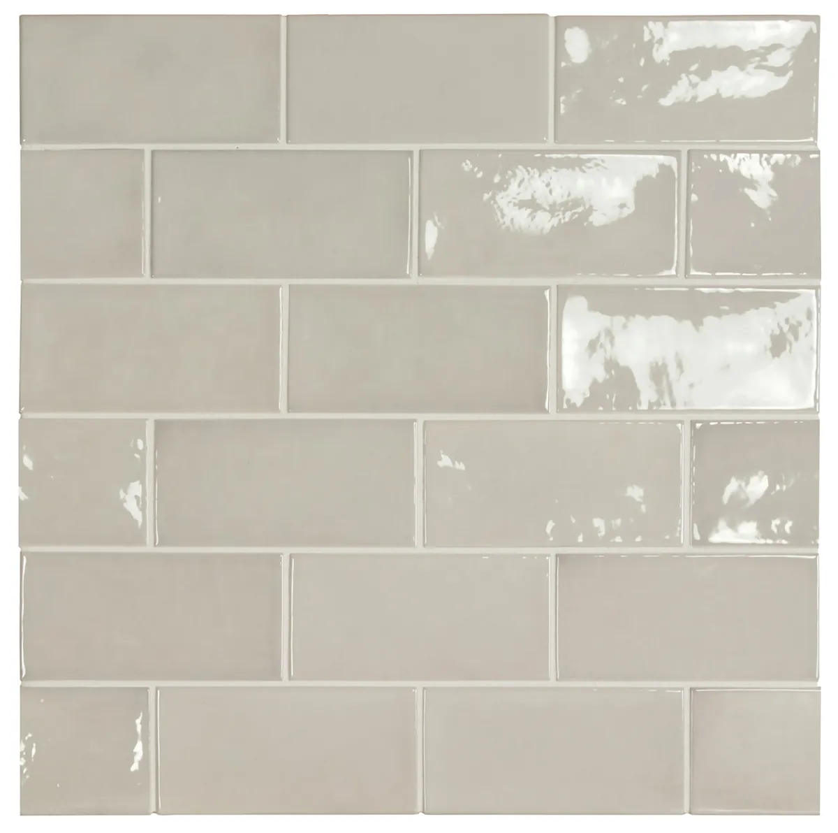 Equipe Village Silver Mist fényes csempe 6,5x13,2 cm