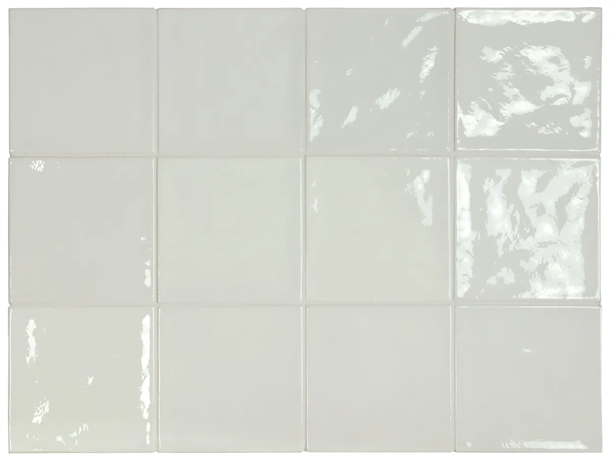 Equipe Village White fényes csempe 13,2x13,2 cm