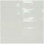 Equipe Village White fényes csempe 6,5x20 cm