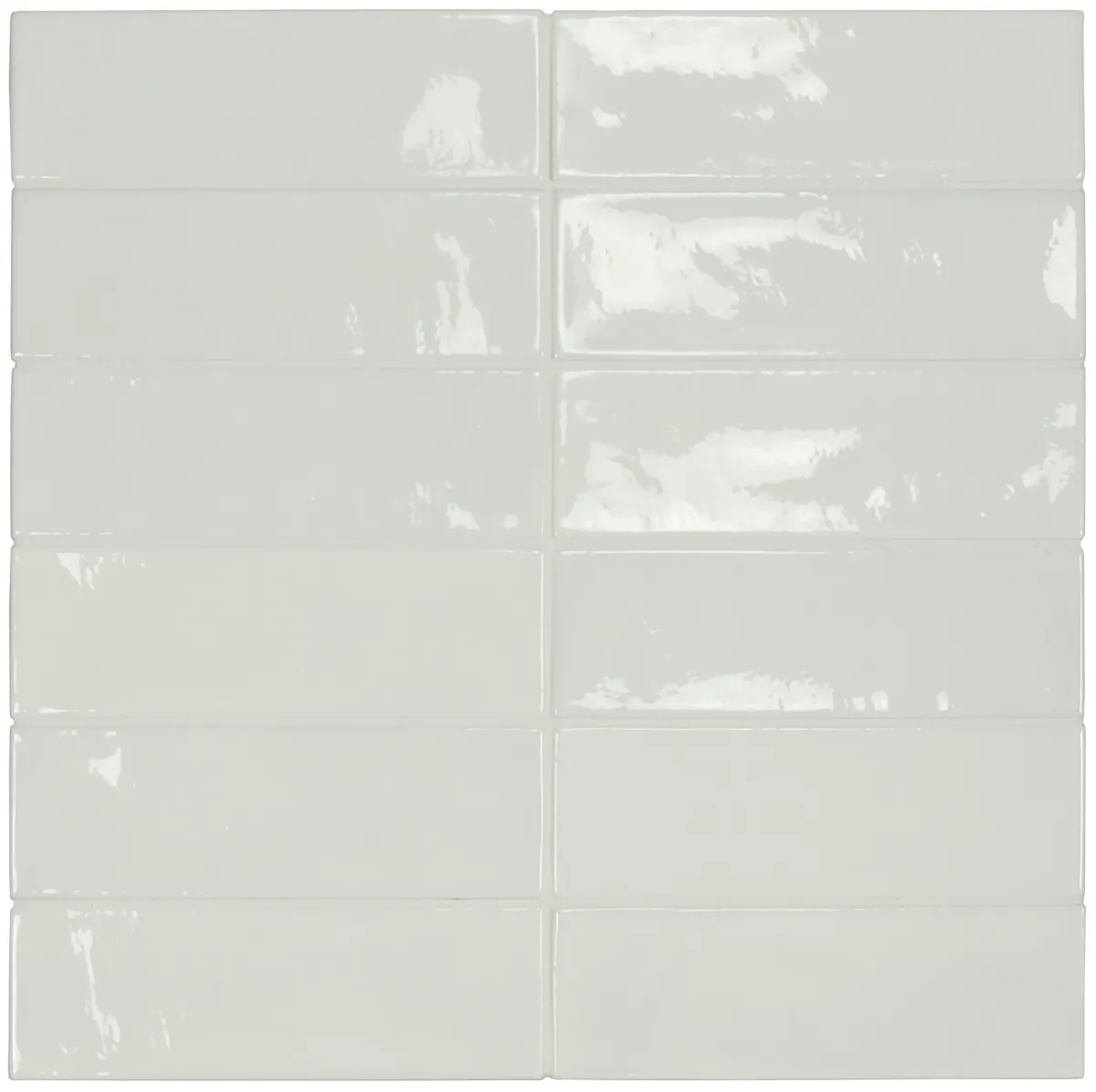 Equipe Village White fényes csempe 6,5x20 cm