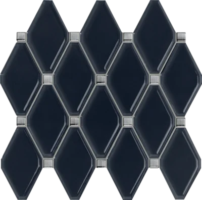 Tubadzin Abisso Navy fényes mozaik 27x29,8 cm