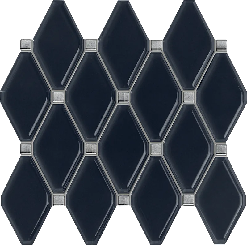 Tubadzin Abisso Navy fényes mozaik 27x29,8 cm