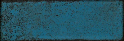 Tubadzin Curio Blue Mix A fényes strukturált csempe 7,8x23,7 cm