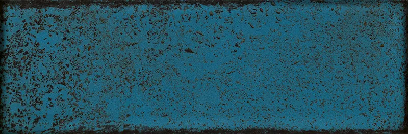 Tubadzin Curio Blue Mix A fényes strukturált csempe 7,8x23,7 cm