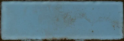 Tubadzin Curio Blue Mix B fényes strukturált csempe 7,8x23,7 cm