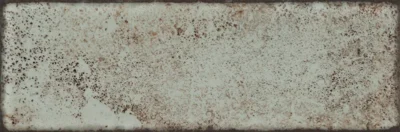 Tubadzin Curio Green Mix B fényes strukturált csempe 7,8x23,7 cm