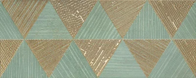 Tubadzin Goldgreen Mono matt-fényes dekorcsempe 29,8x74,8 cm