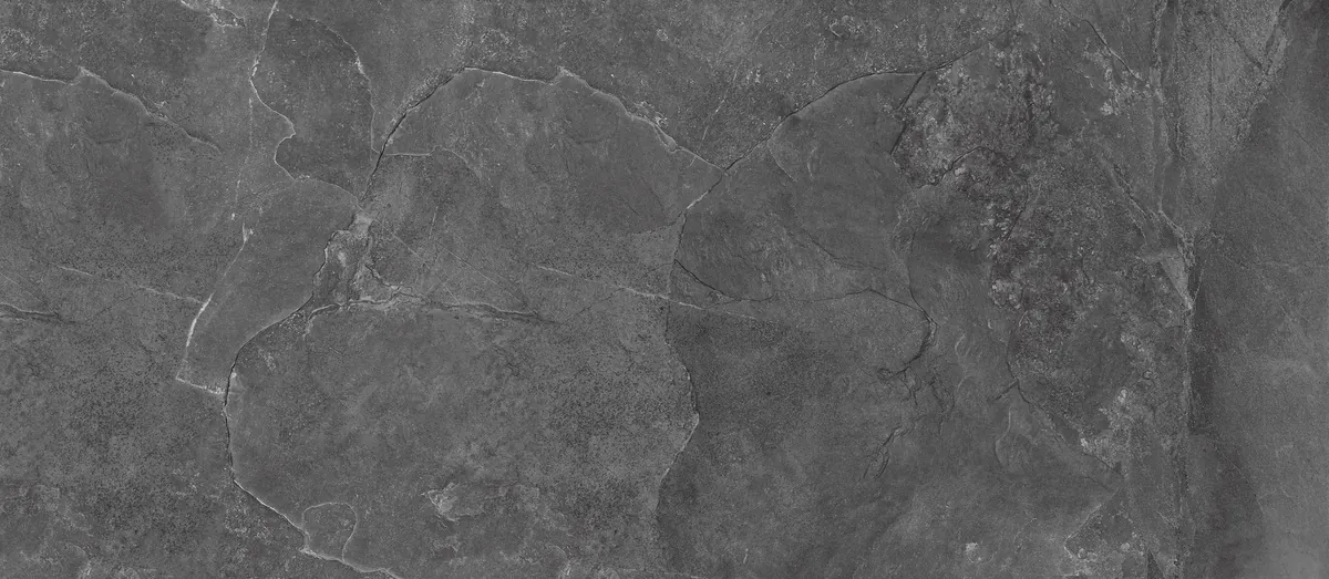 Tubadzin Grand Cave Graphite matt strukturált gres járólap 119,8x274,8 cm