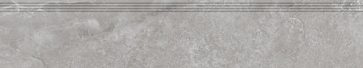 Tubadzin Grand Cave Grey matt strukturált lépcsőlap 29,8x159,8 cm