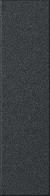 Tubadzin Groove Graphite Sugar fényes csempe 7,8x29,8 cm