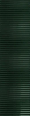 Tubadzin Groove Green 1 fényes strukturált csempe 7,8x29,8 cm