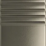 Tubadzin Groove Metallic 2 fényes strukturált csempe 7,8x29,8 cm