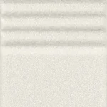 Tubadzin Groove White Sugar 2 fényes strukturált csempe 7,8x29,8 cm
