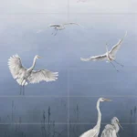 Tubadzin Heron matt dekorcsempe (16 elemes) 149,8x239,8 cm