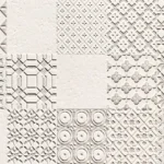 Tubadzin Integrally Grey matt dekorcsempe 32,8x89,8 cm
