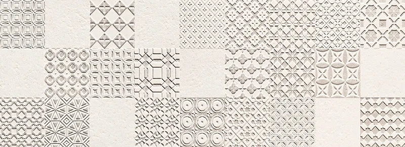 Tubadzin Integrally Grey matt dekorcsempe 32,8x89,8 cm