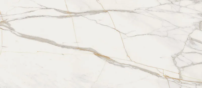 Tubadzin Marmo d'Oro polírozott gres járólap 119,8x274,8 cm