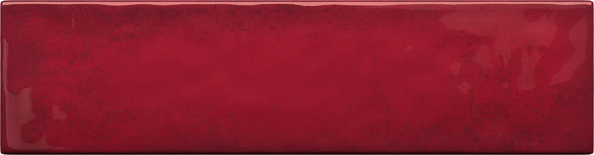 Tubadzin Masovia Rubino A fényes strukturált csempe 7,8x29,8 cm