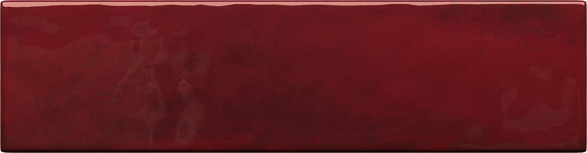 Tubadzin Masovia Rubino B fényes strukturált csempe 7,8x29,8 cm