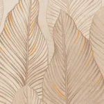 Tubadzin Mild Clay Leaves C matt dekor járólap 59,8x119,8 cm