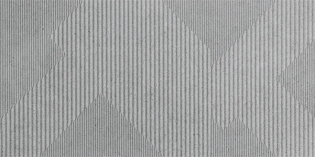 Tubadzin Modular Glitch Grey 2 matt strukturált gres járólap 59,8x119,8 cm