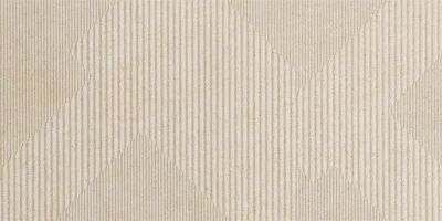Tubadzin Modular Glitch Ivory 2 matt strukturált gres járólap 59,8x119,8 cm