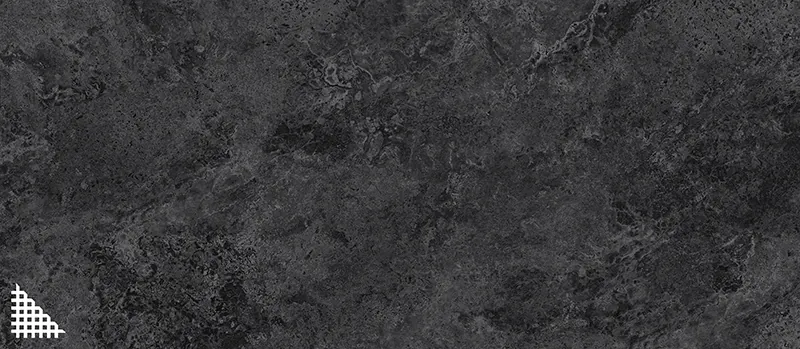 Tubadzin Monolith Plus Vanilla Black matt strukturált homlokzati lap 119,8x274,8 cm