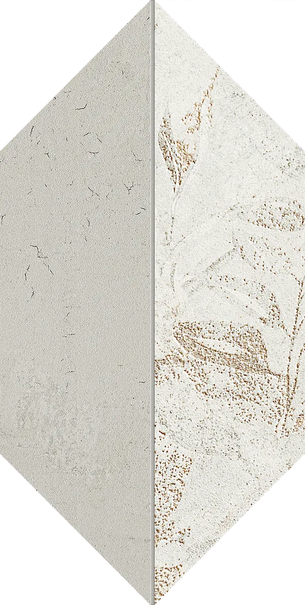 Tubadzin Moor Floral Form matt-fényes dekorcsempe 14,8x22,5 cm